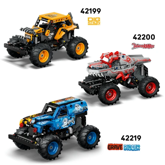 LEGO 42220 Monster Jam™ Sparkle Smash™ mit Rückziehmotor LEGO 42220 Monster Jam™ Sparkle Smash™ mit Rückziehmotor