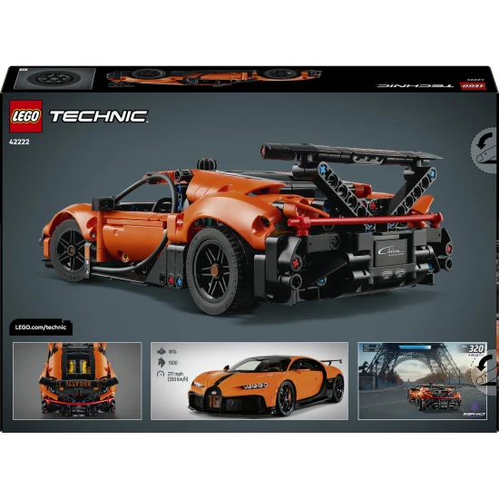 LEGO 42222 Bugatti Chiron Pur Sport Hypercar LEGO 42222 Bugatti Chiron Pur Sport Hypercar