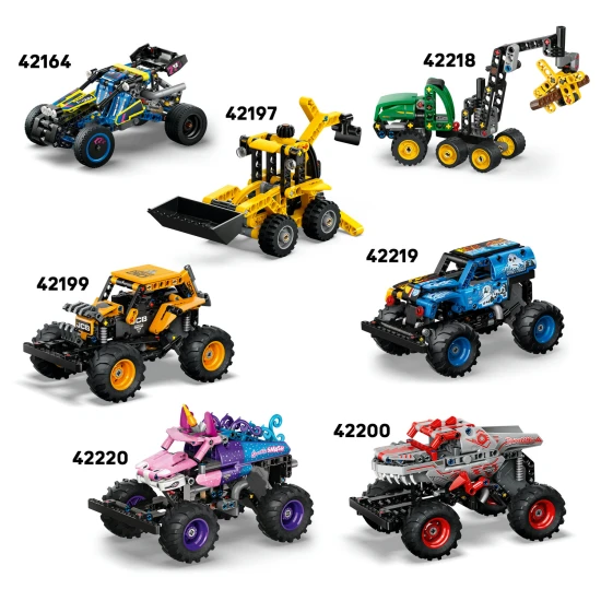 LEGO Technic 42225 Gelbes Motorrad