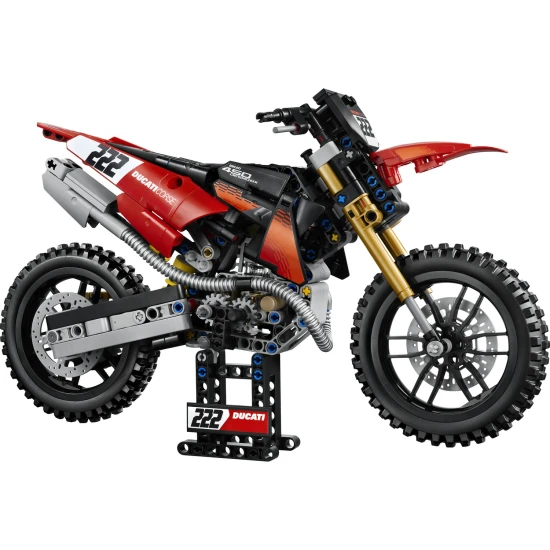LEGO Technic 42238 Ducati Desmo450 MX Factory Motorrad