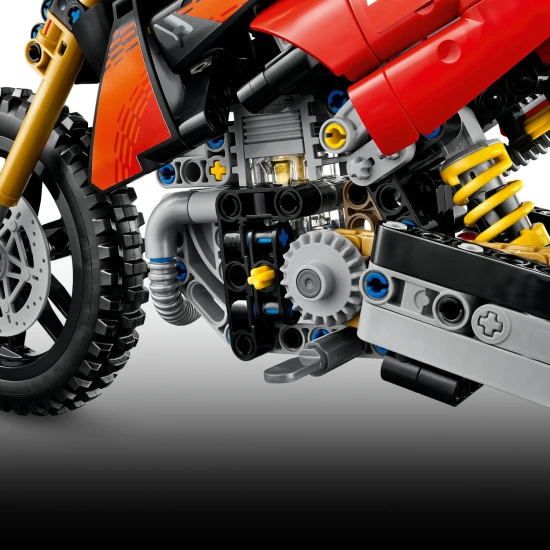 LEGO Technic 42238 Ducati Desmo450 MX Factory Motorrad