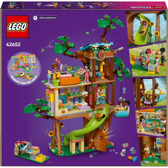 LEGO® Friends 42652 Freundschaftsbaumhaus mit Minipuppen und Tieren