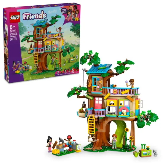 LEGO® Friends 42652 Freundschaftsbaumhaus mit Minipuppen und Tieren