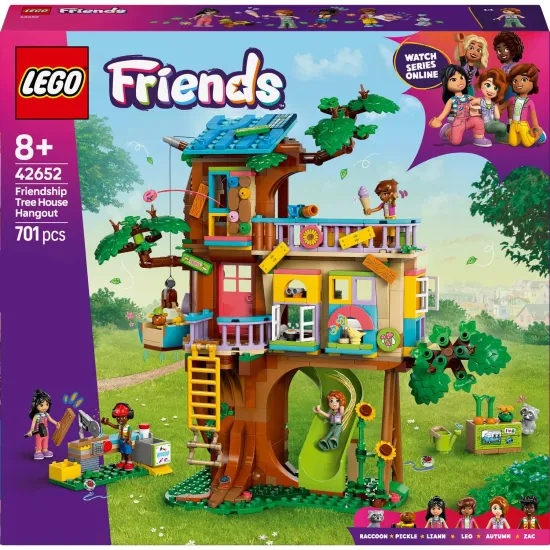 LEGO® Friends 42652 Freundschaftsbaumhaus mit Minipuppen und Tieren