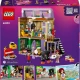 LEGO Friends 42653 – Musikgeschäft und Wohnung mit Minipuppen und Corgi