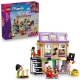 LEGO Friends 42653 – Musikgeschäft und Wohnung mit Minipuppen und Corgi