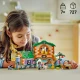 LEGO Friends 42654 Ponyhof mit Stall – Minipuppen, Ponys, Katze, Wagen und Zubehör für kreatives Spielen
