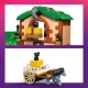 LEGO Friends 42654 Ponyhof mit Stall – Minipuppen, Ponys, Katze, Wagen und Zubehör für kreatives Spielen