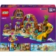 LEGO Friends 42673 Familienurlaub am Strand – 6 Minipuppen, Delfin, Schildkröte und Zubehör für Strand- und Wasseraktivitäten
