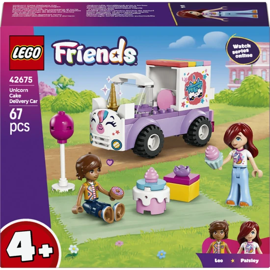 LEGO Friends 42675 Einhorn-Lieferwagen mit Kuchen