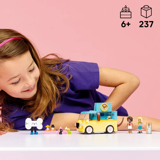 LEGO Friends 42678 Lieferwagen mit Zubehör für Haustiere