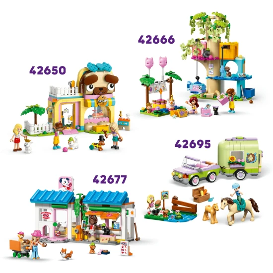 LEGO Friends 42678 Lieferwagen mit Zubehör für Haustiere