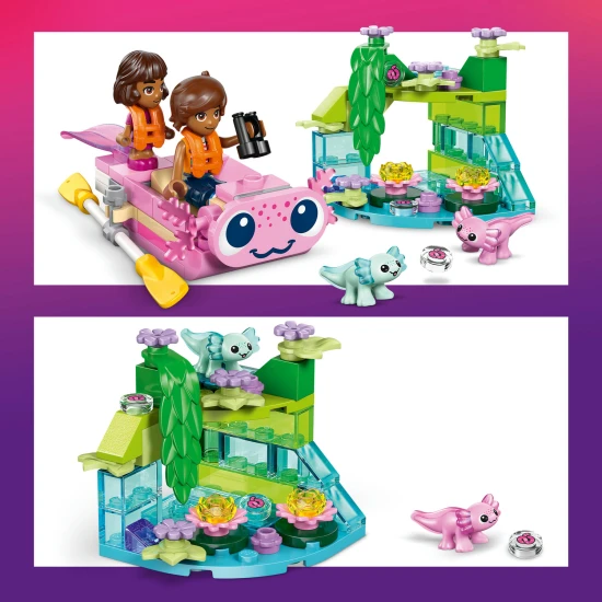 LEGO Friends 42681 Abenteuerboot mit Axolotls