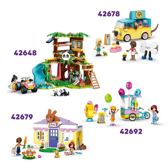 LEGO Friends 42681 Abenteuerboot mit Axolotls