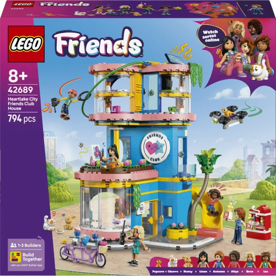 LEGO Friends 42689 Heartlake City Freundschaftsclubhaus LEGO Friends 42689 Heartlake City Freundschaftsclubhaus