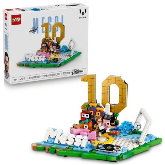 LEGO Editions 43011 Lionel Messi Fußball Sternstunden