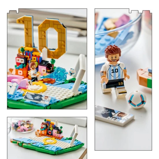 LEGO Editions 43011 Lionel Messi Fußball Sternstunden