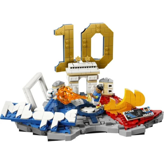 LEGO Editions 43013 Kylian Mbappé Fußball Sternstunden