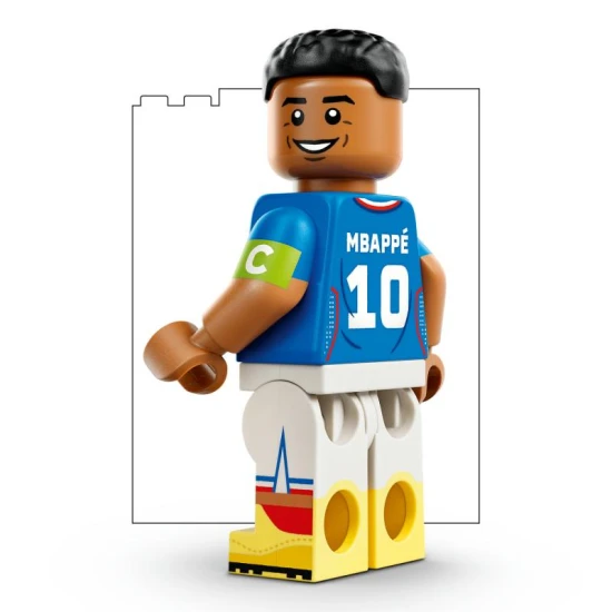 LEGO Editions 43013 Kylian Mbappé Fußball Sternstunden