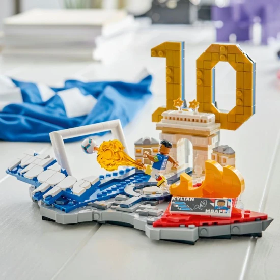 LEGO Editions 43013 Kylian Mbappé Fußball Sternstunden