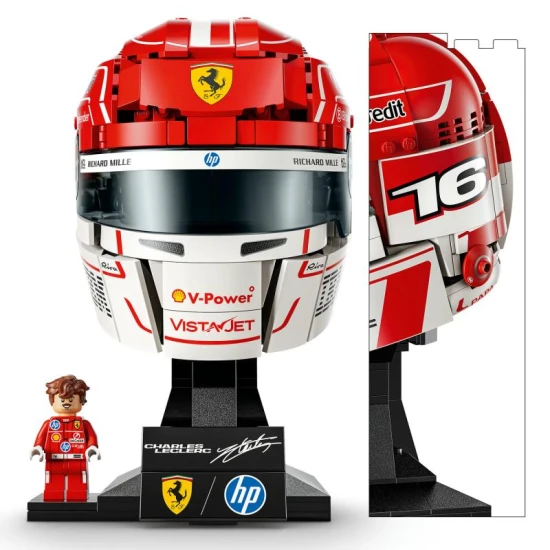 LEGO Editions 43014 Helm von Charles Leclerc aus dem Scuderia Ferrari HP