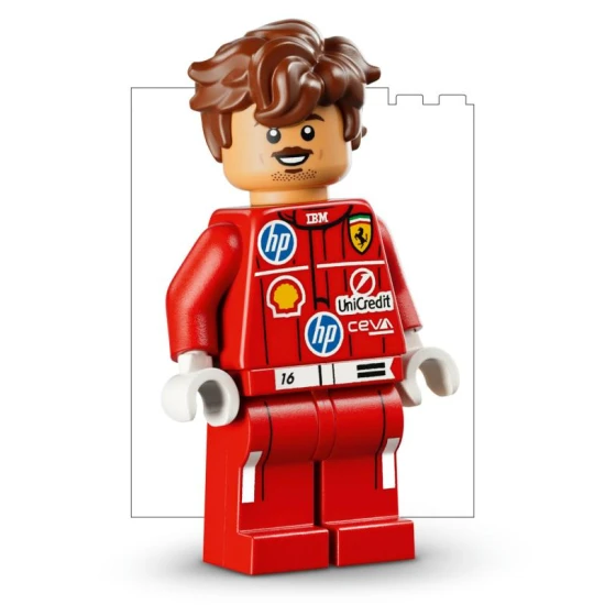 LEGO Editions 43014 Helm von Charles Leclerc aus dem Scuderia Ferrari HP