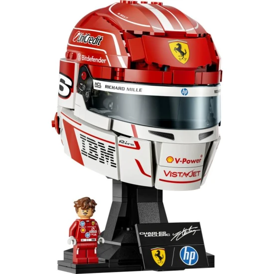 LEGO Editions 43014 Helm von Charles Leclerc aus dem Scuderia Ferrari HP