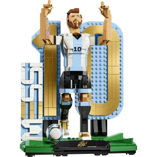 LEGO Editions 43015 Lionel Messi Fußballlegende