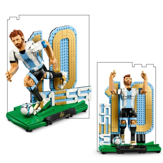 LEGO Editions 43015 Lionel Messi Fußballlegende