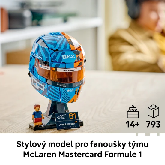 LEGO® Editions 43017 Helm von Oscar Piastri vom McLaren Mastercard F1® Team LEGO® Editions 43017 Helm von Oscar Piastri vom McLaren Mastercard F1® Team