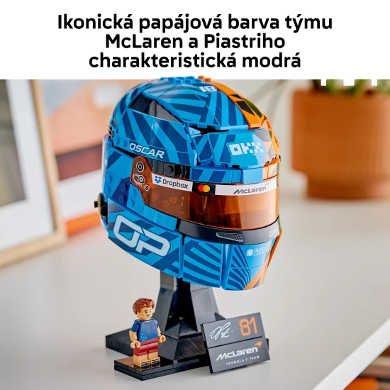 LEGO® Editions 43017 Helm von Oscar Piastri vom McLaren Mastercard F1® Team LEGO® Editions 43017 Helm von Oscar Piastri vom McLaren Mastercard F1® Team