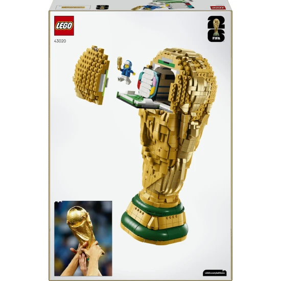 LEGO Editions 43020 Offizielle FIFA-Weltmeisterschaftstrophäe