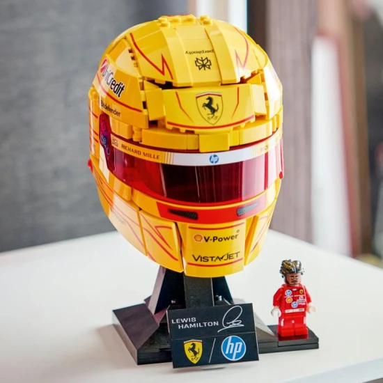 LEGO Editions 43022 Helm von Lewis Hamilton aus dem Scuderia Ferrari HP