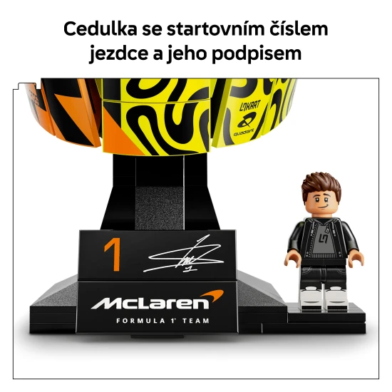 LEGO Editions 43023 Lando Norris McLaren Mastercard F1® Helm