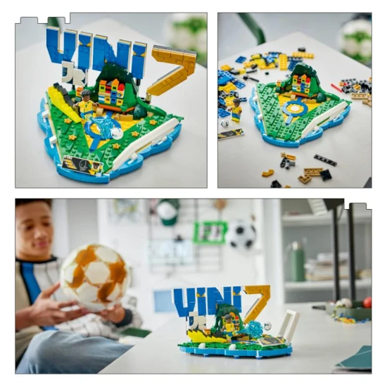 LEGO Editions 43027 Vini Jr. Fußball Sternstunden