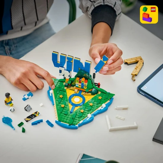 LEGO Editions 43027 Vini Jr. Fußball Sternstunden
