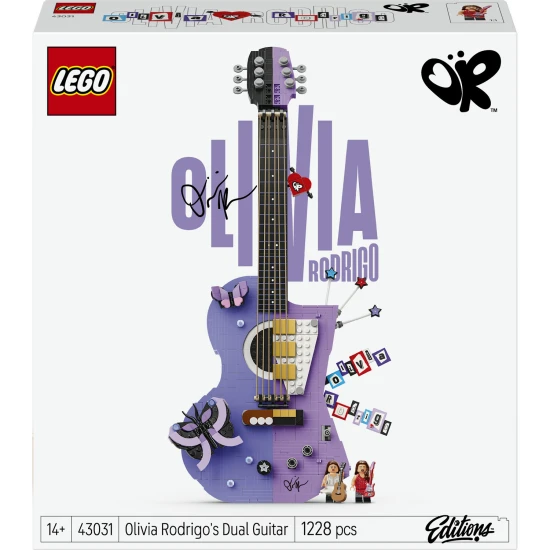 LEGO Editions 43031 Olivia Rodrigos Doppelgitarre LEGO Editions 43031 Olivia Rodrigos Doppelgitarre