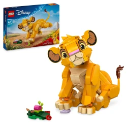 LEGO Disney 43243 Löwe Simba aus Der König der Löwen