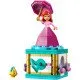 LEGO® Disney Rotating Ariel – ein wunderschönes Bauset mit drehbarem Ständer, Ariel- und Fluttershy-Figuren und Stauraum in einem „Diamanten“-Kleid