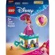 LEGO® Disney Rotating Ariel – ein wunderschönes Bauset mit drehbarem Ständer, Ariel- und Fluttershy-Figuren und Stauraum in einem „Diamanten“-Kleid