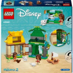 LEGO Disney 43260 Vaiana und Spaß auf der Insel