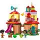 Der LEGO® Disney Encanto Bausatz – Madrigals Haus mit den Figuren Mirabel, Antonio und einem Capybara für endlosen Spielspaß bei Kindern.