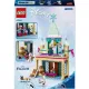 LEGO® Disney Frozen Bausatz – ein magisches Schloss mit Figuren und Schlitten für kreative Kinderunterhaltung.
