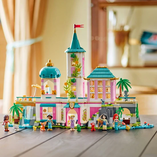 lego disney 43267 schloss prinzessinnen haustiere