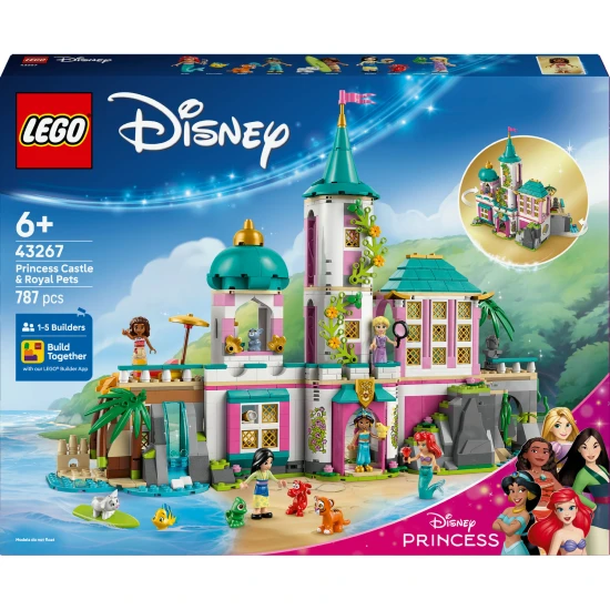 lego disney 43267 schloss prinzessinnen haustiere
