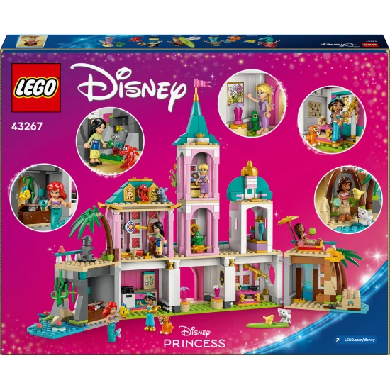 lego disney 43267 schloss prinzessinnen haustiere