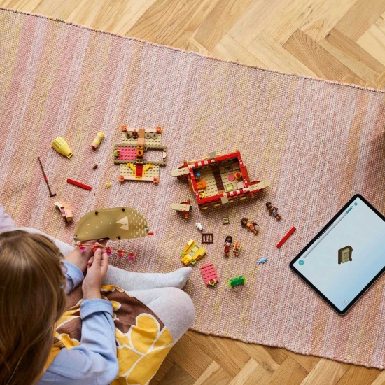 LEGO® Disney Vaiana – Bausatz Kanu mit Segel und 3 Figuren für Kreativität und Abenteuer auf See