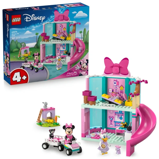 lego disney 43274 minnie hotel haustiere