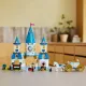 LEGO® Disney Cinderellas Schloss und Kutsche – ein zauberhaftes Bauset mit Figuren und Tieren für kreatives Spielen für Kinder.