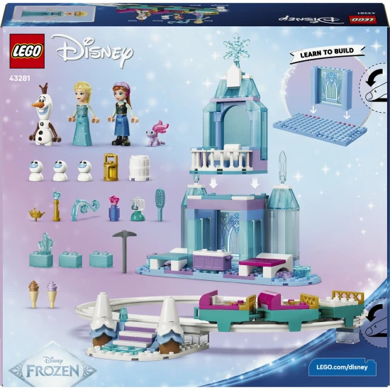 LEGO Disney 43281 Elsas Eispalast und Schneespaziergang